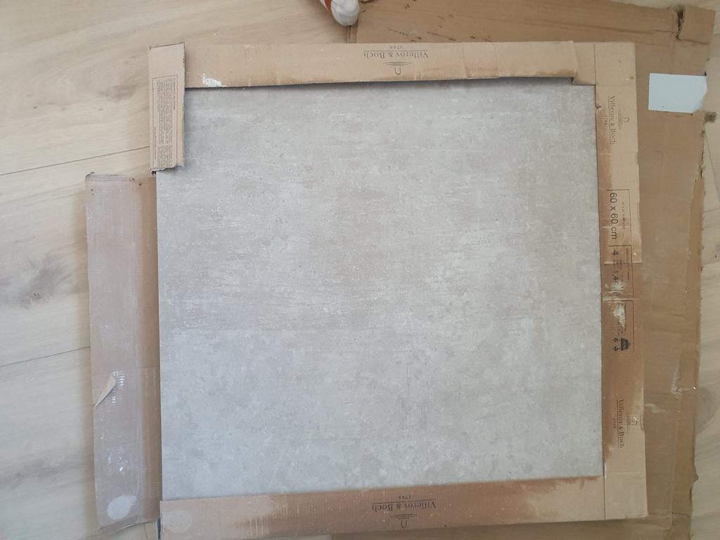 Villeroy & Boch badkamer tegels 60x60 cm, Ophalen, 60 cm of meer, Nieuw, Minder dan 5 m²
