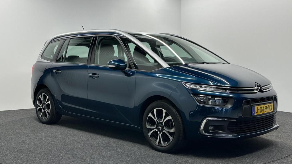 Citroen Grand C4 SpaceTourer 1.2 PureTech Shine 7P CARPLAY T, Auto's, Voorwielaandrijving, Stof, Gebruikt, 1199 cc