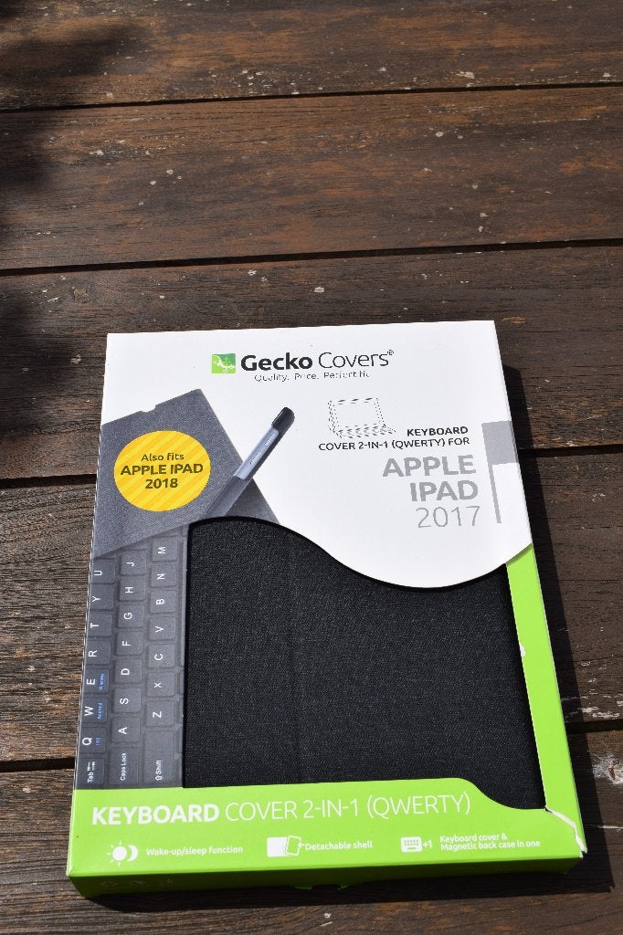 Gecko cover Keyboard voor Apple IPad 2017/2018, 10 inch, Ipad 2017/2018, Bescherming voor- en achterkant, Ophalen of Verzenden