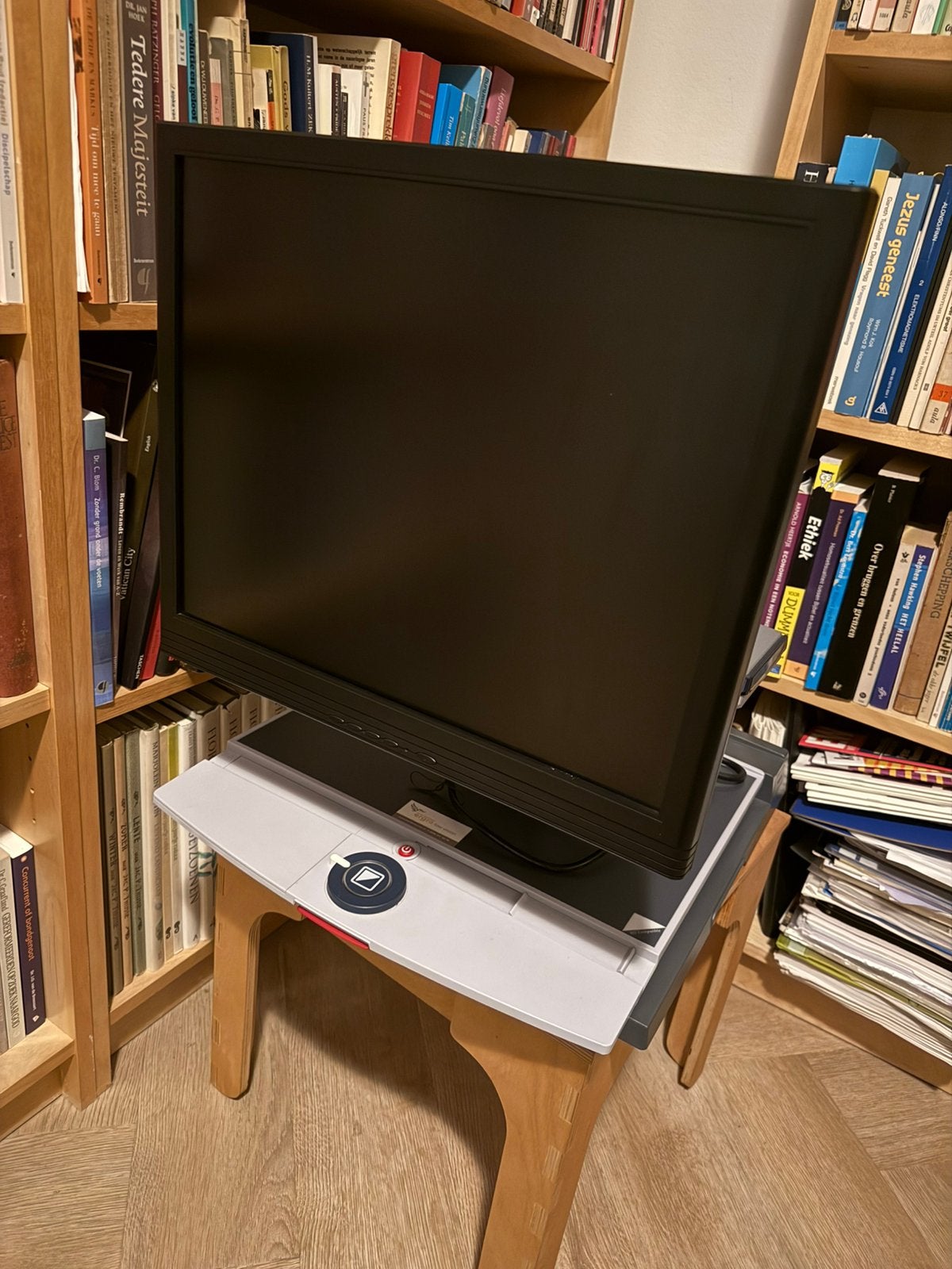 Optelec ClearView+ beeldschermloep, Ophalen, Zo goed als nieuw, Vergrootglas of Loep