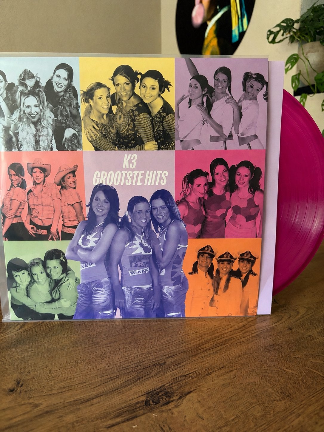 K3 grootste hits lp, Cd's en Dvd's, Vinyl | Nederlandstalig, Ophalen of Verzenden, Zo goed als nieuw, 12 inch, Levenslied of Smartlap