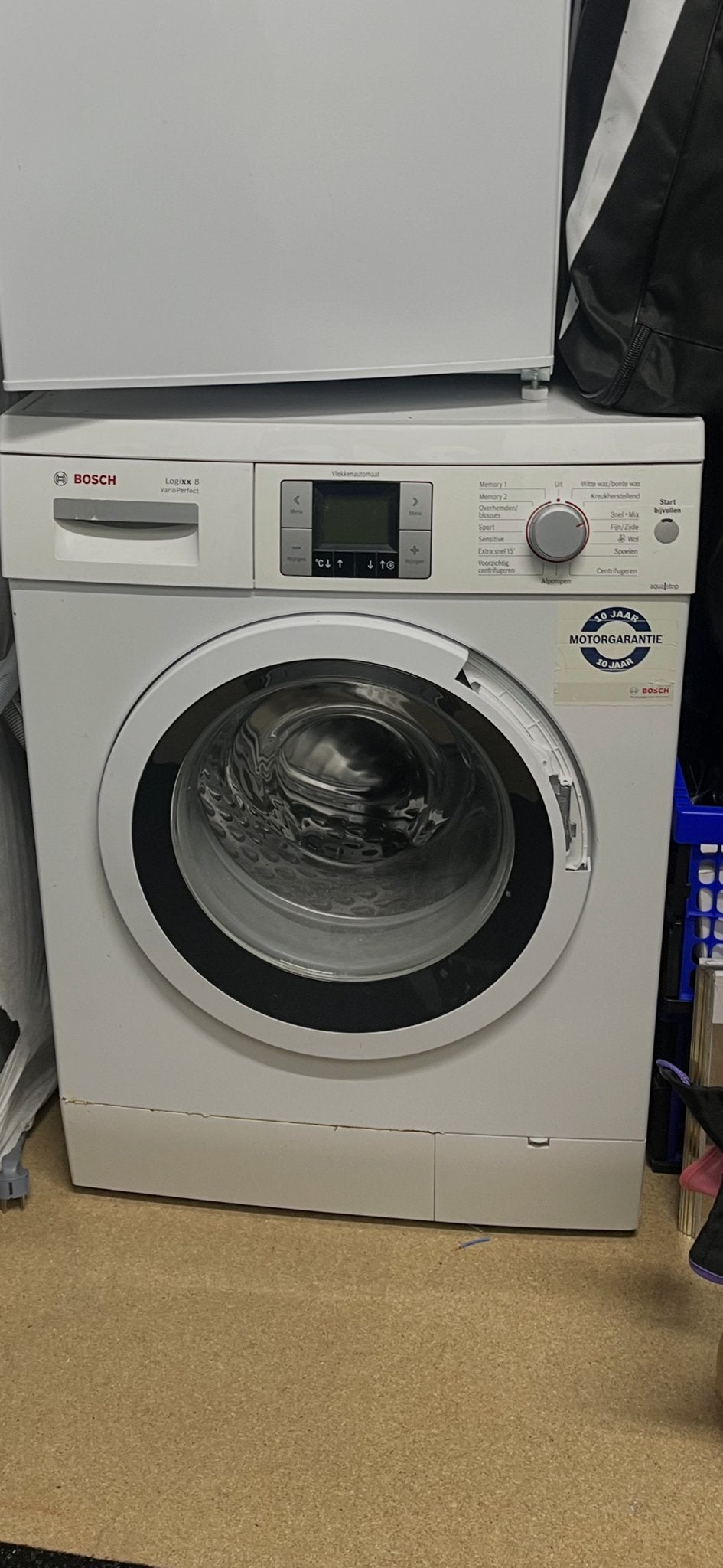 Bosch Logixx 8 VarioPerfect Wasmachine - Zeer Goede Staat, Ophalen, 1200 tot 1600 toeren, 8 tot 10 kg, Zo goed als nieuw