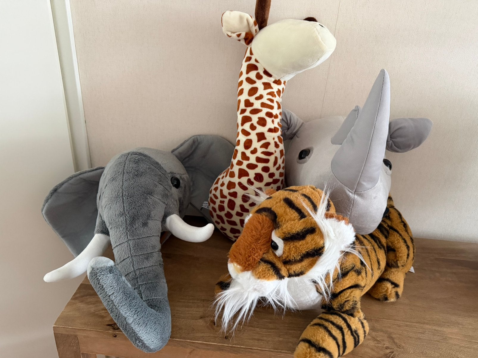 Safaridieren knuffels, Ophalen, Zo goed als nieuw