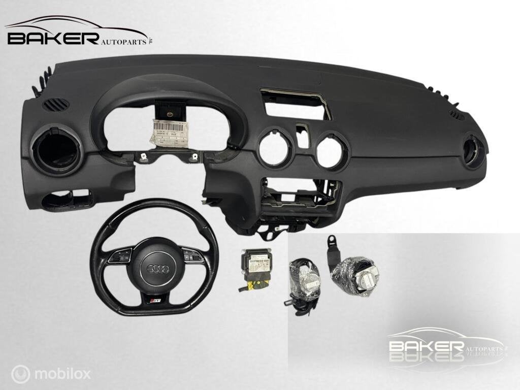 Airbagset  Audi A1 8X Pro Line S ('10-'18), Auto-onderdelen, Audi, Gebruikt, Audi, Ophalen of Verzenden