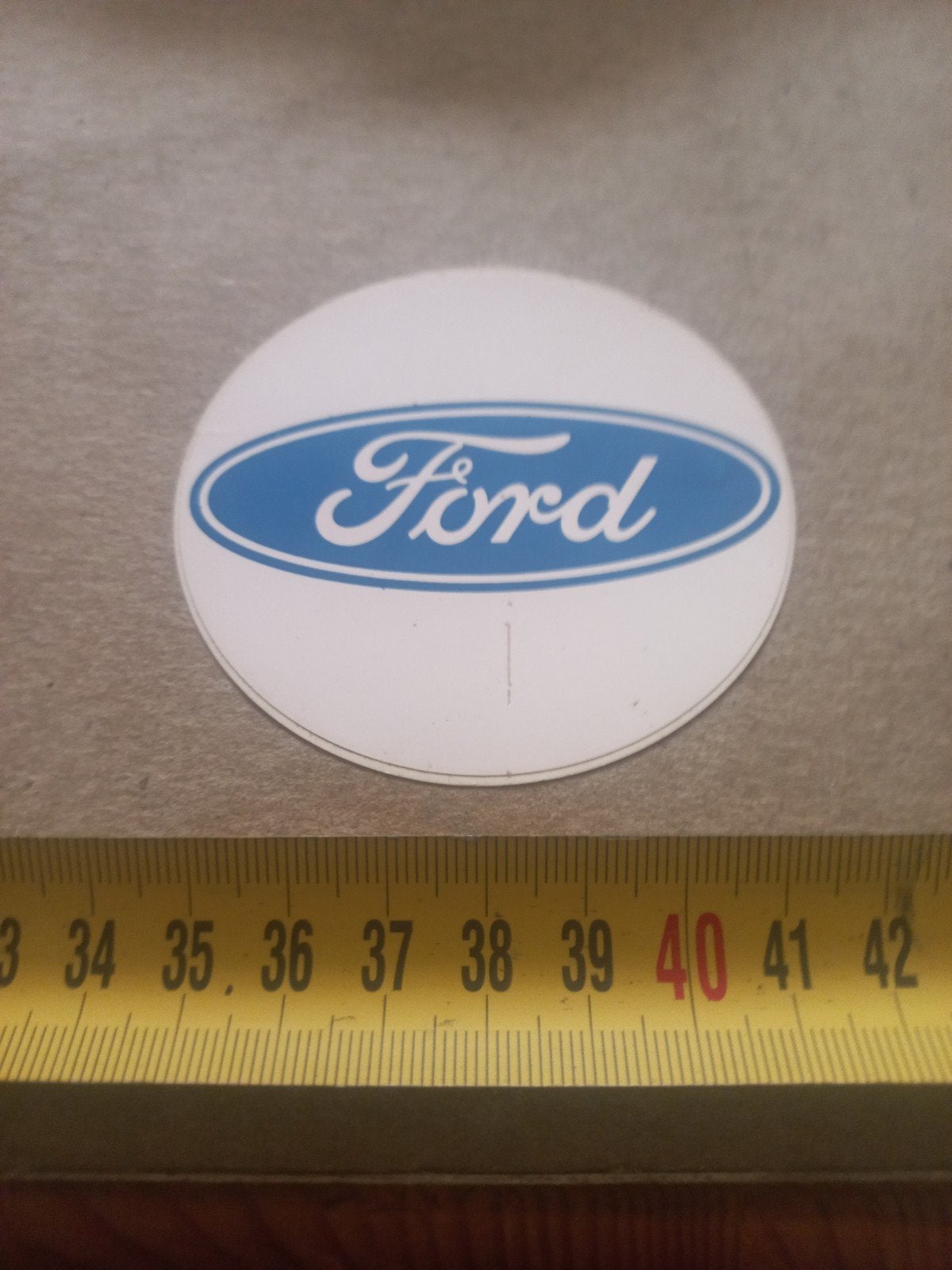 Ford logo sticker - embleem, Ophalen of Verzenden