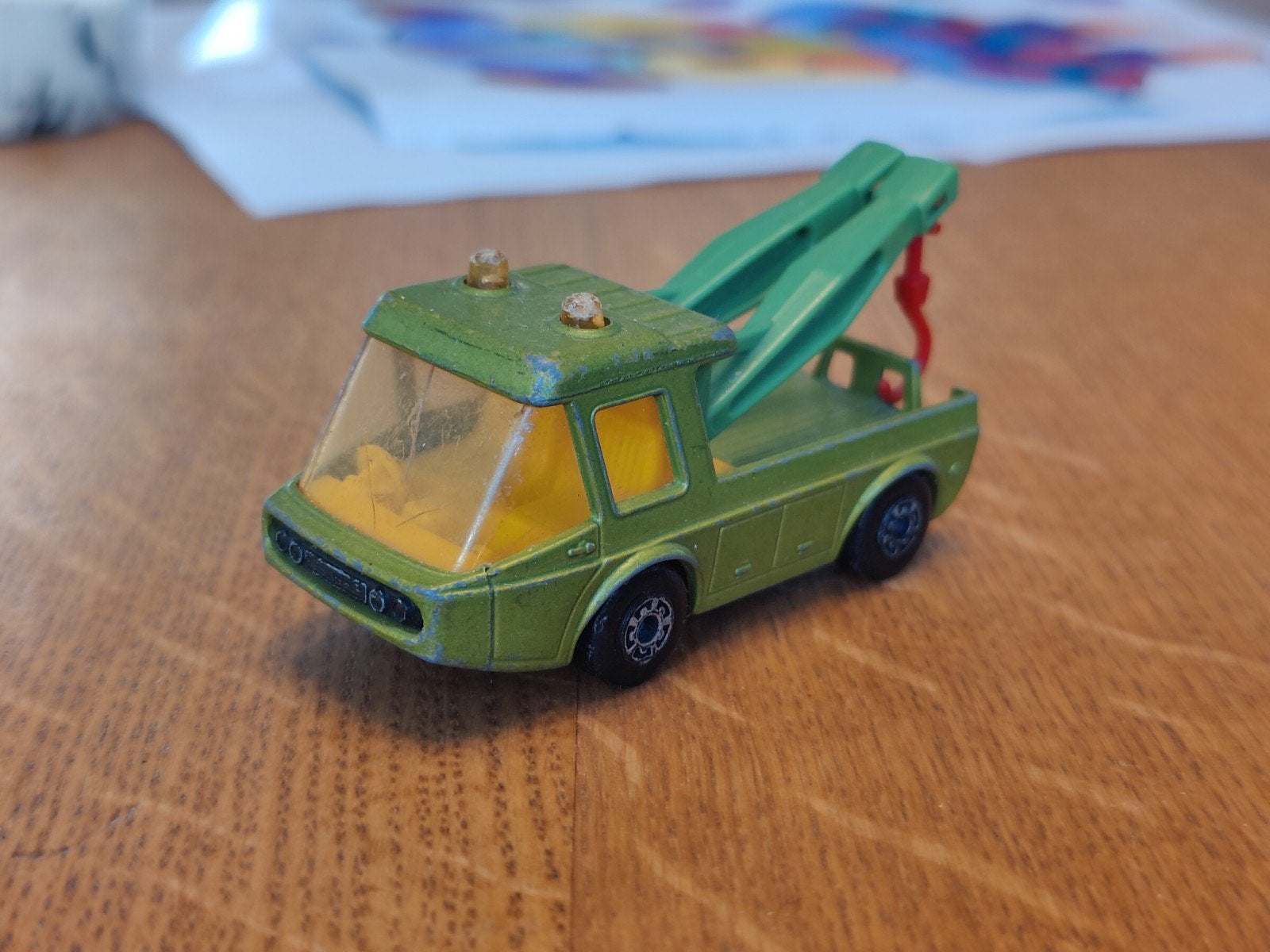 Toe Joe GROEN Matchbox, Ophalen, Zo goed als nieuw, Auto