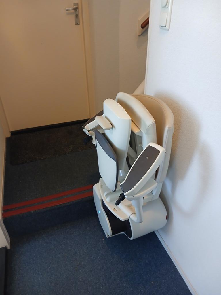 Traplift, Ophalen