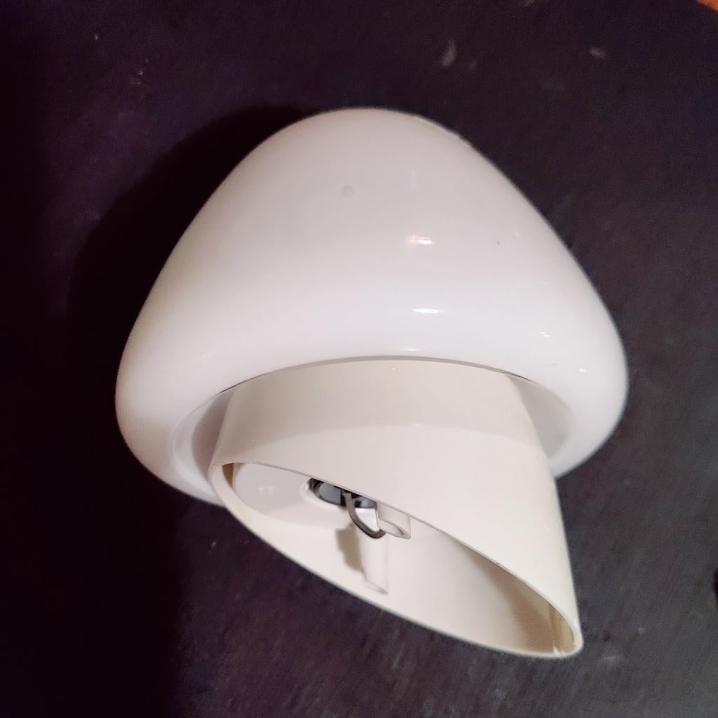 jaren 50 wandlamp mushroom, Ophalen of Verzenden, Gebruikt, Glas, Vintage