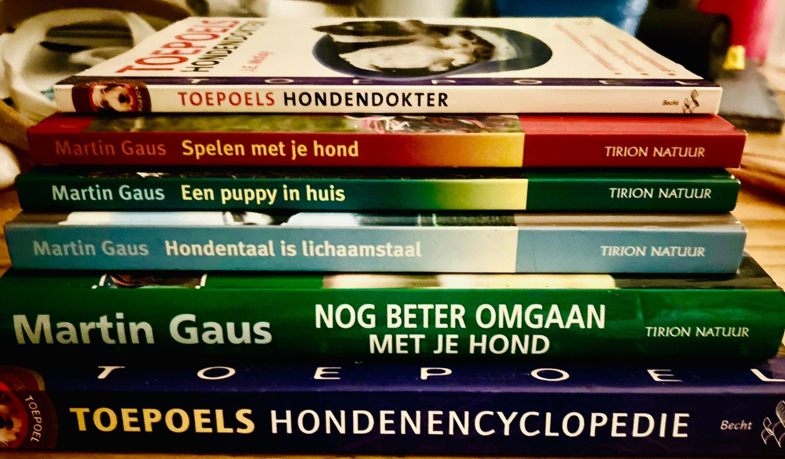 6x boeken over honden Martin Gaus en Toepoels - Complete set, Boeken, Ophalen, Zo goed als nieuw, Honden