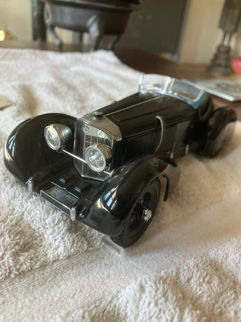 CMC Mercedes SSK 1930 (Schwarzer Prinz) 1:24, Ophalen of Verzenden, Zo goed als nieuw, Auto, Overige merken