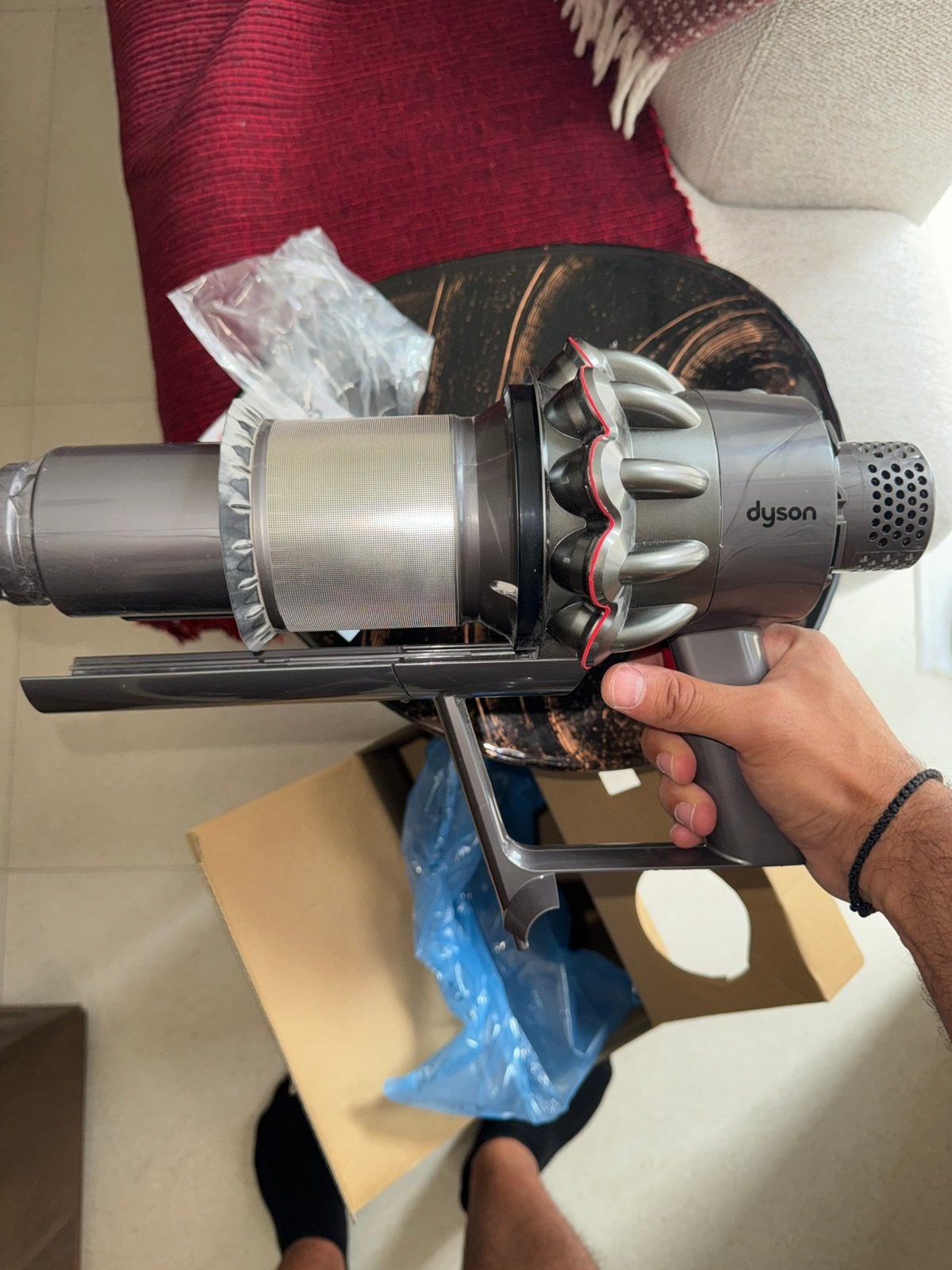Dyson V10 Absolute+ Stofzuiger | Behuizing en Cycloon, Overige typen, Nieuw, Ophalen of Verzenden, Dyson
