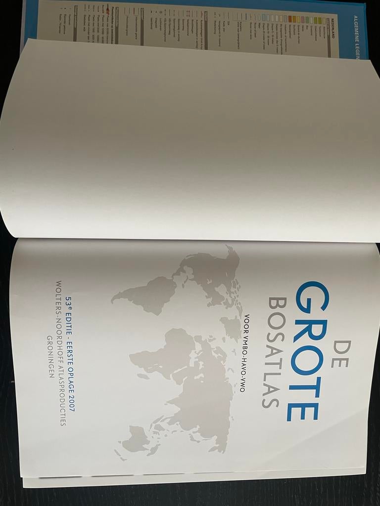 De Grote Bosatlas 53e editie - Wereldatlas voor school, Gelezen, Bosatlas, 2000 tot heden, Ophalen of Verzenden