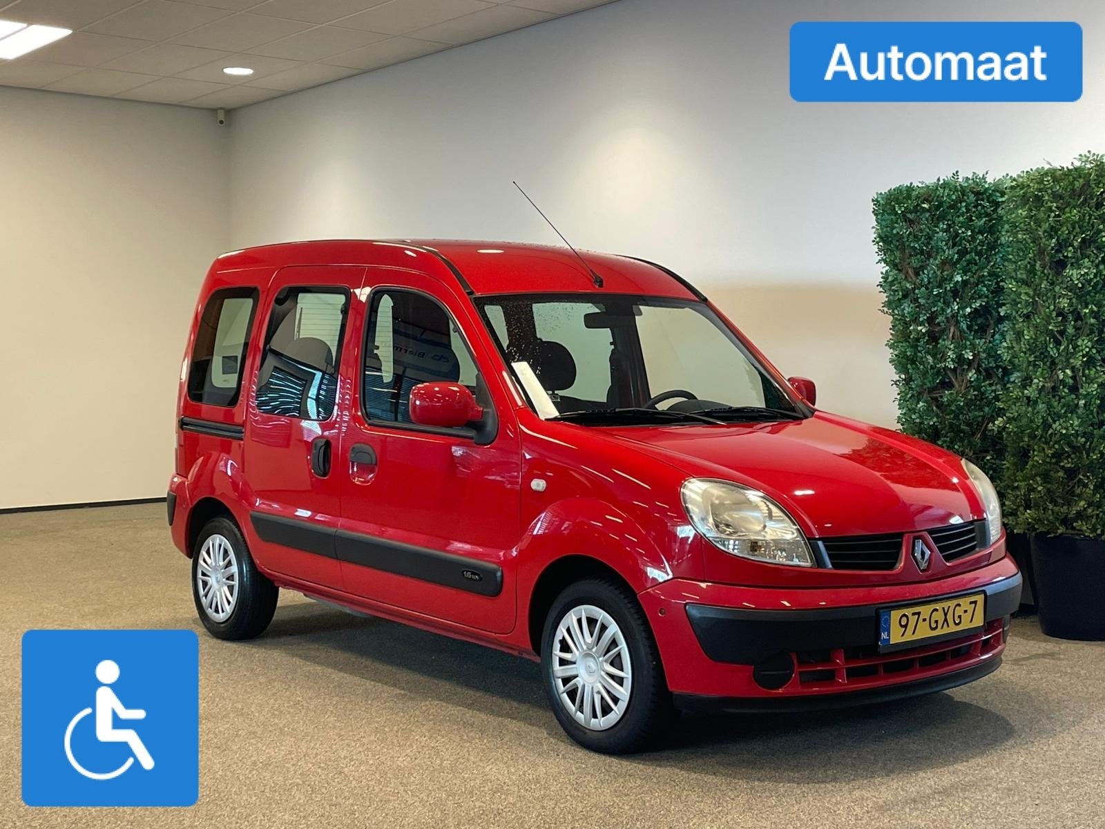 Renault Kangoo Rolstoelauto Automaat 3+1, Automaat, Stof, Gebruikt, Zwart