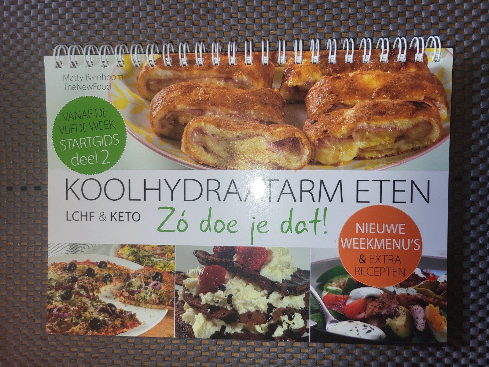 Koolhydraatarm eten,  matty barnhoorn,  startgids 2, Ophalen of Verzenden, Zo goed als nieuw, Matty Barnhoorn