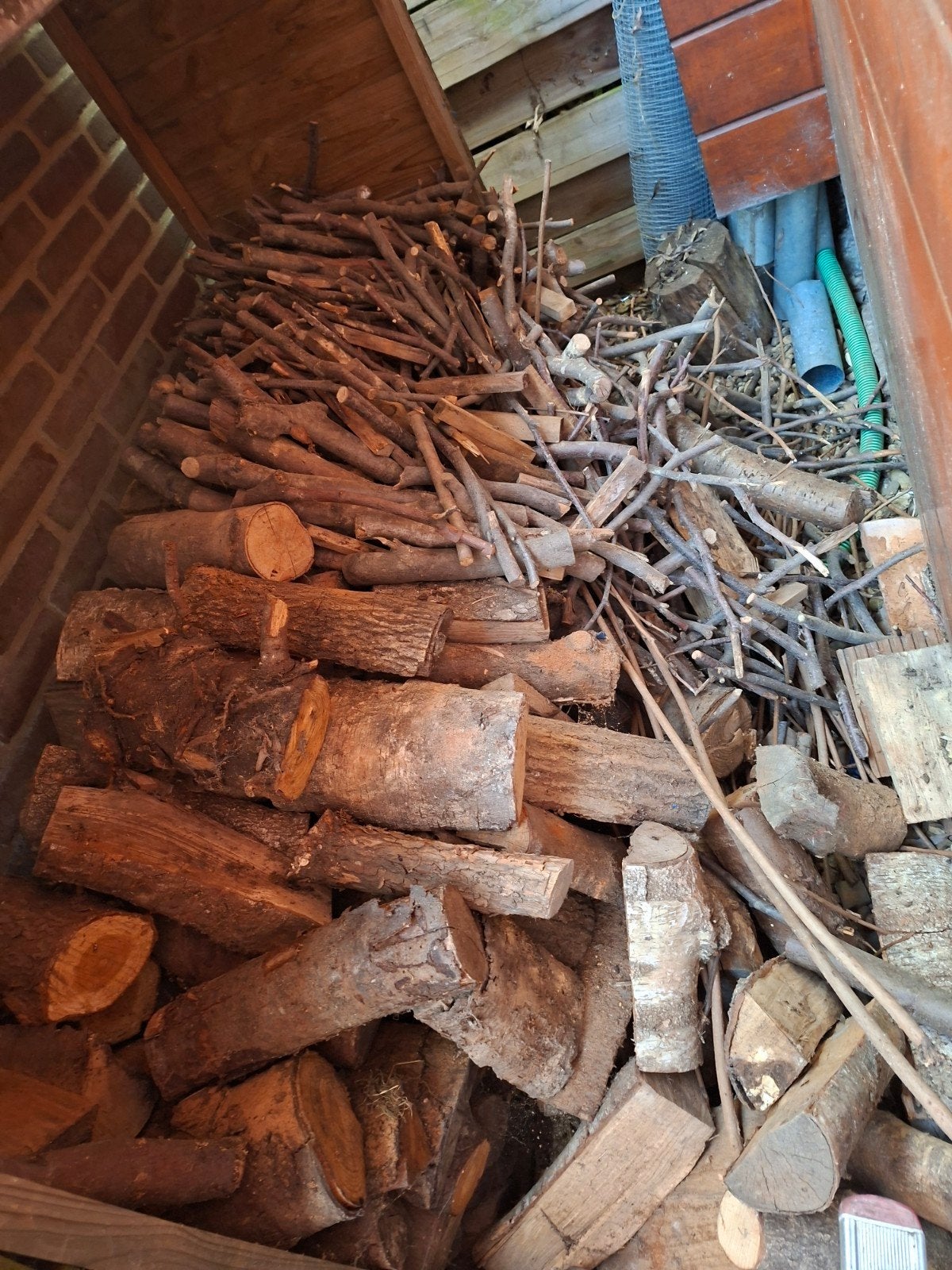 haardhout, Minder dan 3 m³, Ophalen, Beukenhout, Blokken