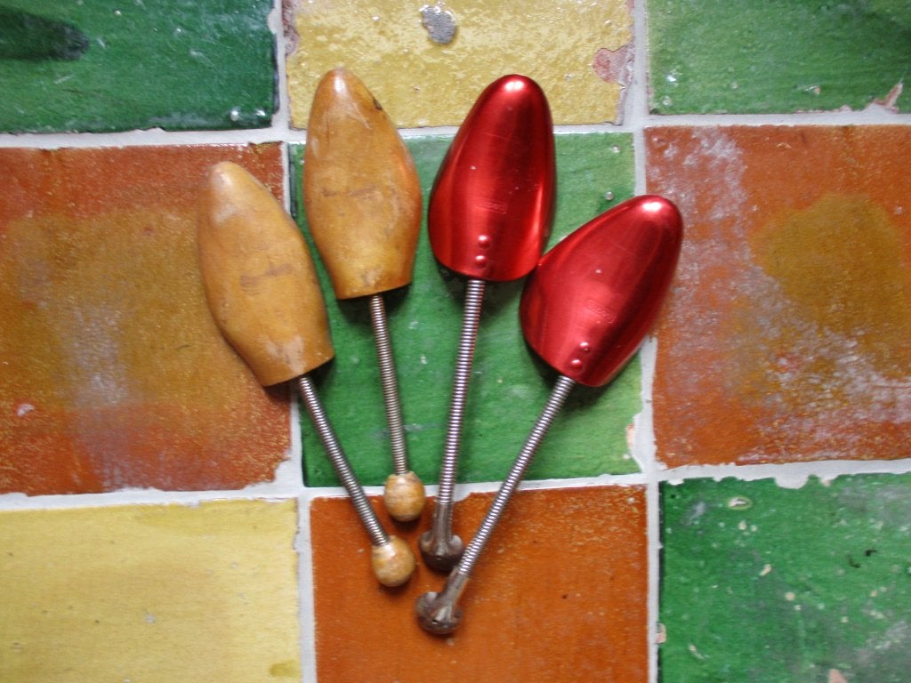 Antieke schoenspanner 2 sets, Ophalen of Verzenden, Dames