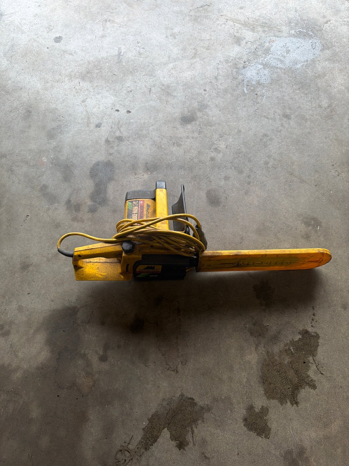 McCulloch Electramac 1030 elektrische kettingzaag, Tuin en Terras, Ophalen of Verzenden, Gebruikt, Minder dan 20 mm