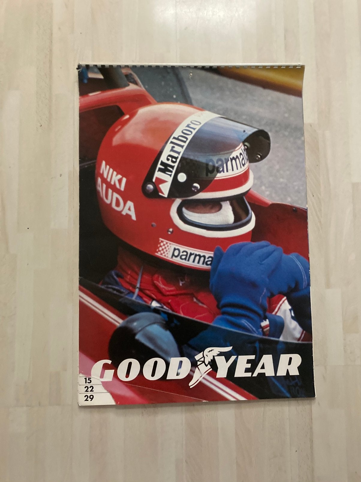 Kalender goodyear 1979, Ophalen of Verzenden, Jaarkalender, Gebruikt