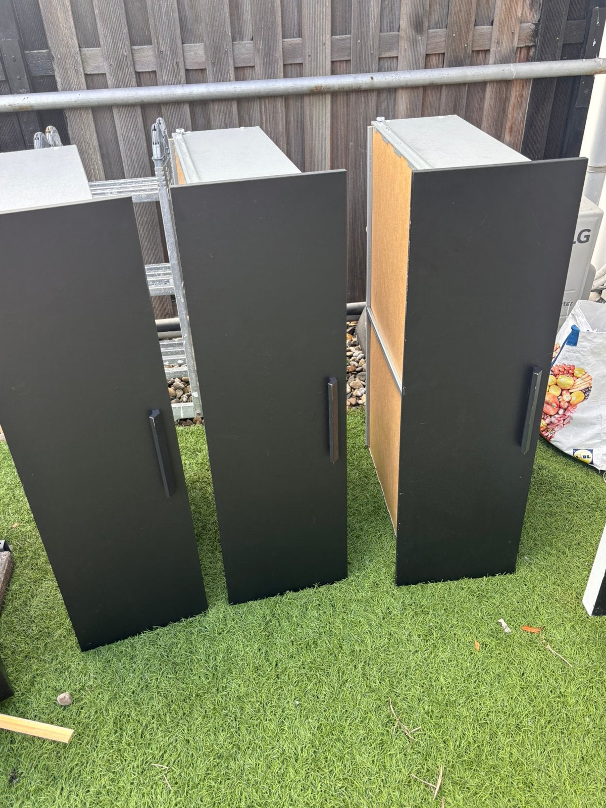 3 brimnes laden, Tuin en Terras, Ophalen, Gebruikt, Rond, Minder dan 30 cm