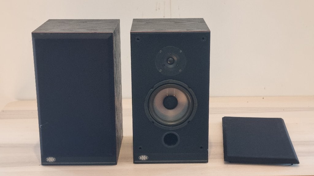 BNS E24 80W speakerset, Overige merken, Stereo speakers, Gebruikt, Ophalen of Verzenden
