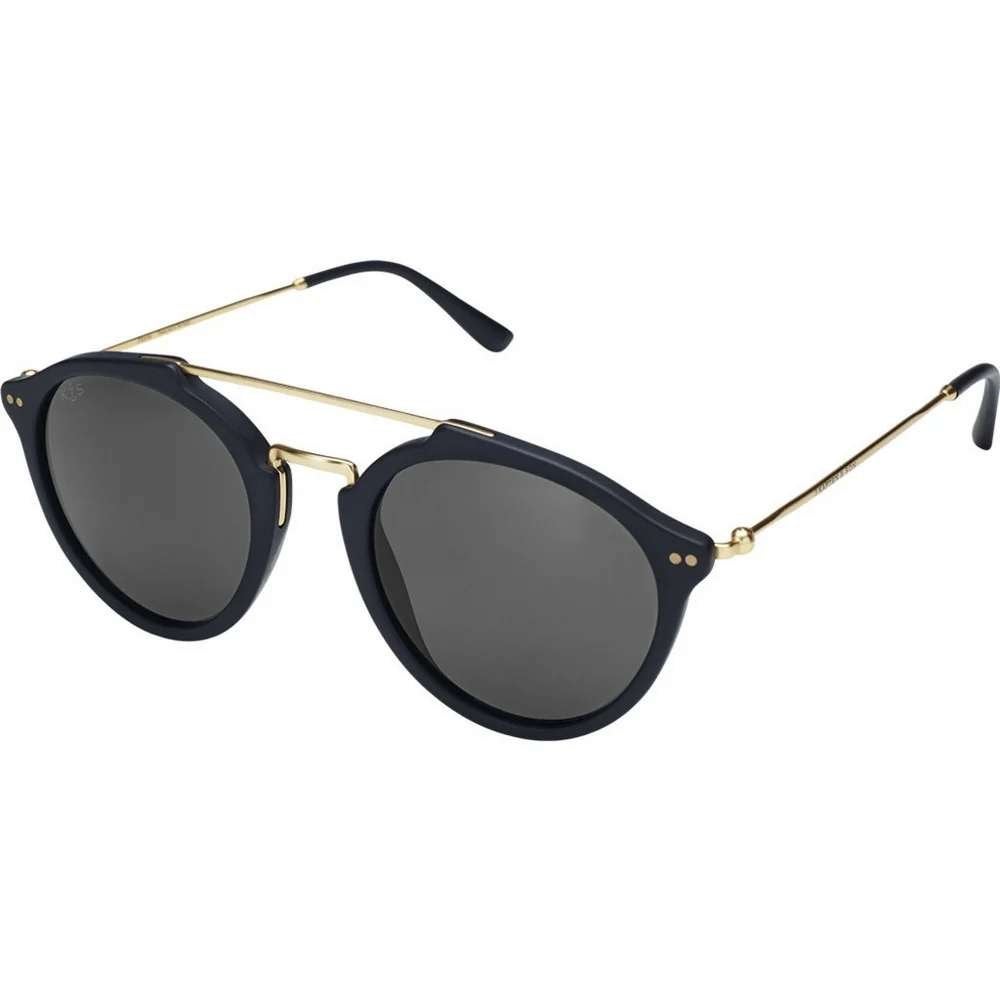 Kapten & Son Fitzroy Zonnebril Zwart - Goud, Ophalen of Verzenden, Nieuw, Zwart, Overige merken