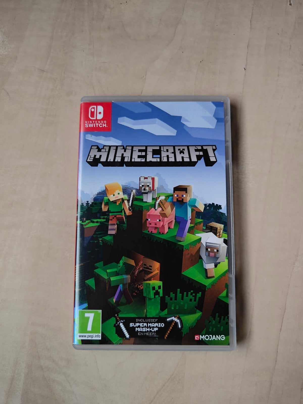 Minecraft Switch, 3 spelers of meer, Ophalen of Verzenden, Zo goed als nieuw, Vanaf 7 jaar