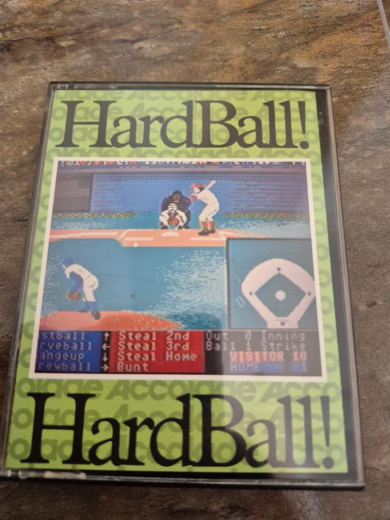 HardBall! Commodore 64 (C64) Kassette Game, Spelcomputers en Games, Games | Overige, Gebruikt, Sport, 1 speler, Vanaf 7 jaar, Ophalen of Verzenden
