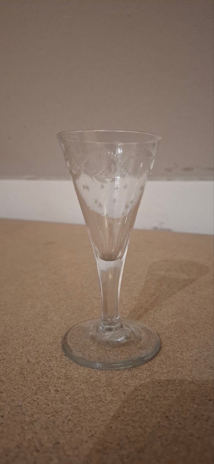 gegraveerd glas, Ophalen of Verzenden