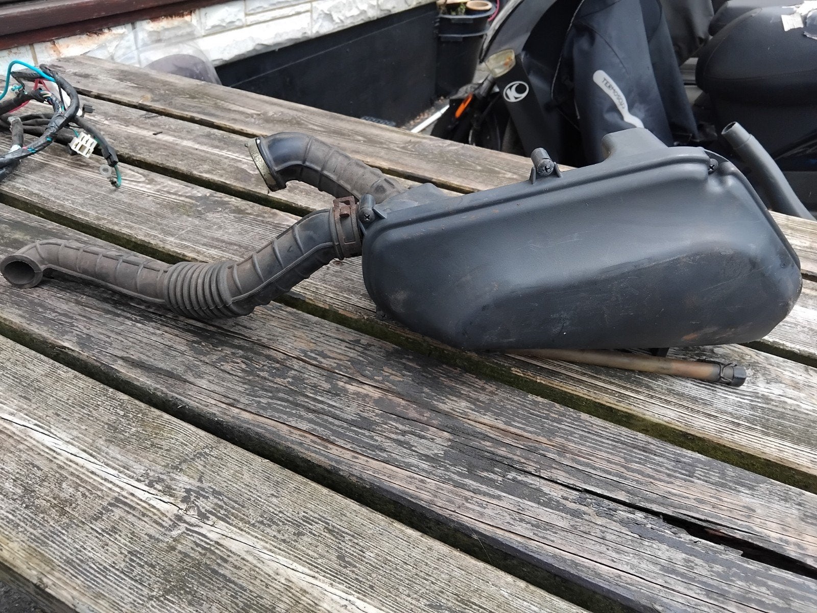 kymco agility 50 12 inch luchtfilter huis compleet, Ophalen of Verzenden, Gebruikt, Overige typen, Kymco