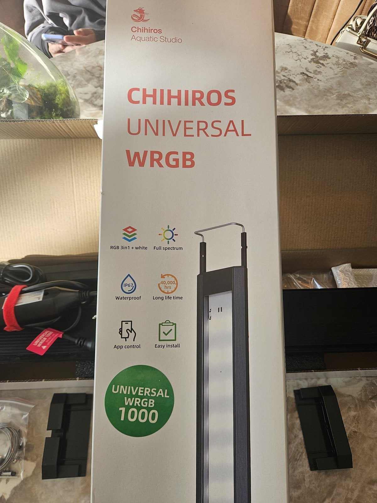 Chihiros wrgb 1000, Verlichting of Verwarming, App-bediening, Ophalen of Verzenden, Zo goed als nieuw