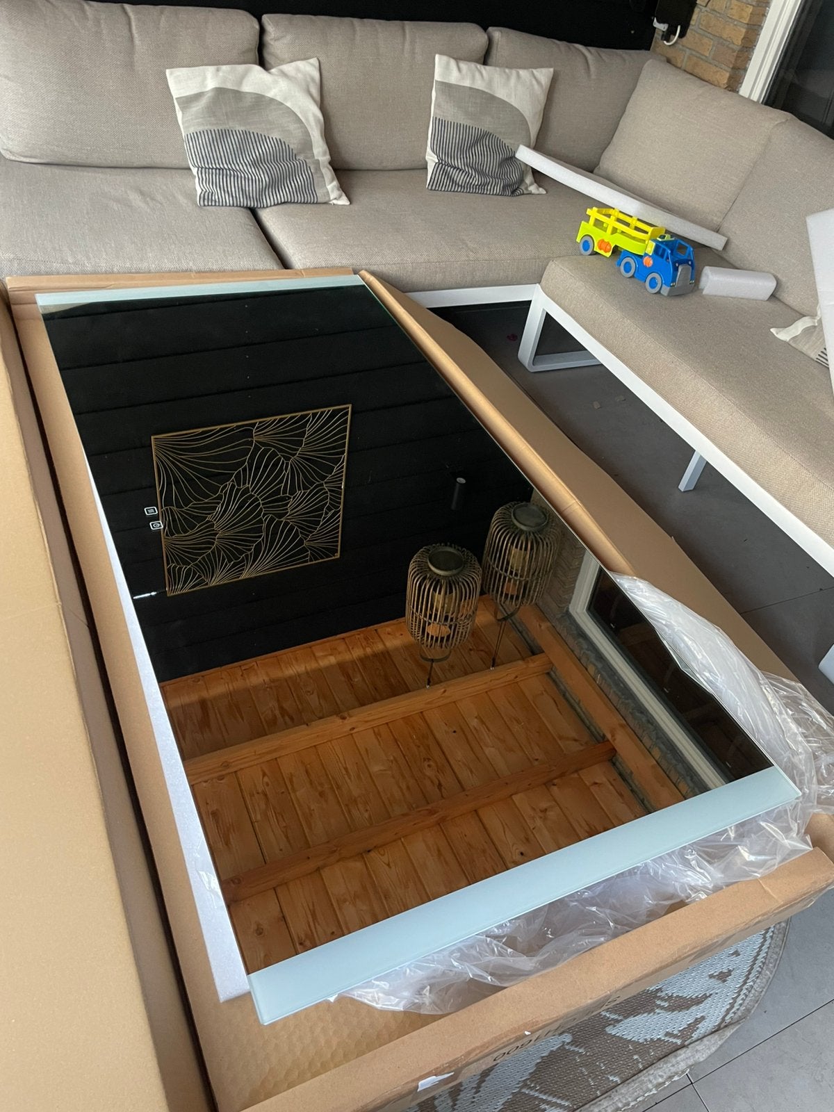 Badkamerspiegel Primabad Spech 1600 Nieuw!, Ophalen, Nieuw, 125 cm of meer, Minder dan 100 cm