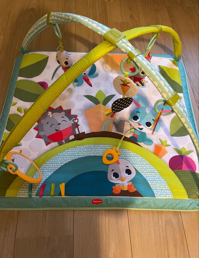 Tiny Love Speelkleed met Babygym, Kinderen en Baby's, Speelgoed | Babyspeelgoed, Ophalen, Gebruikt, Babygym, Met geluid