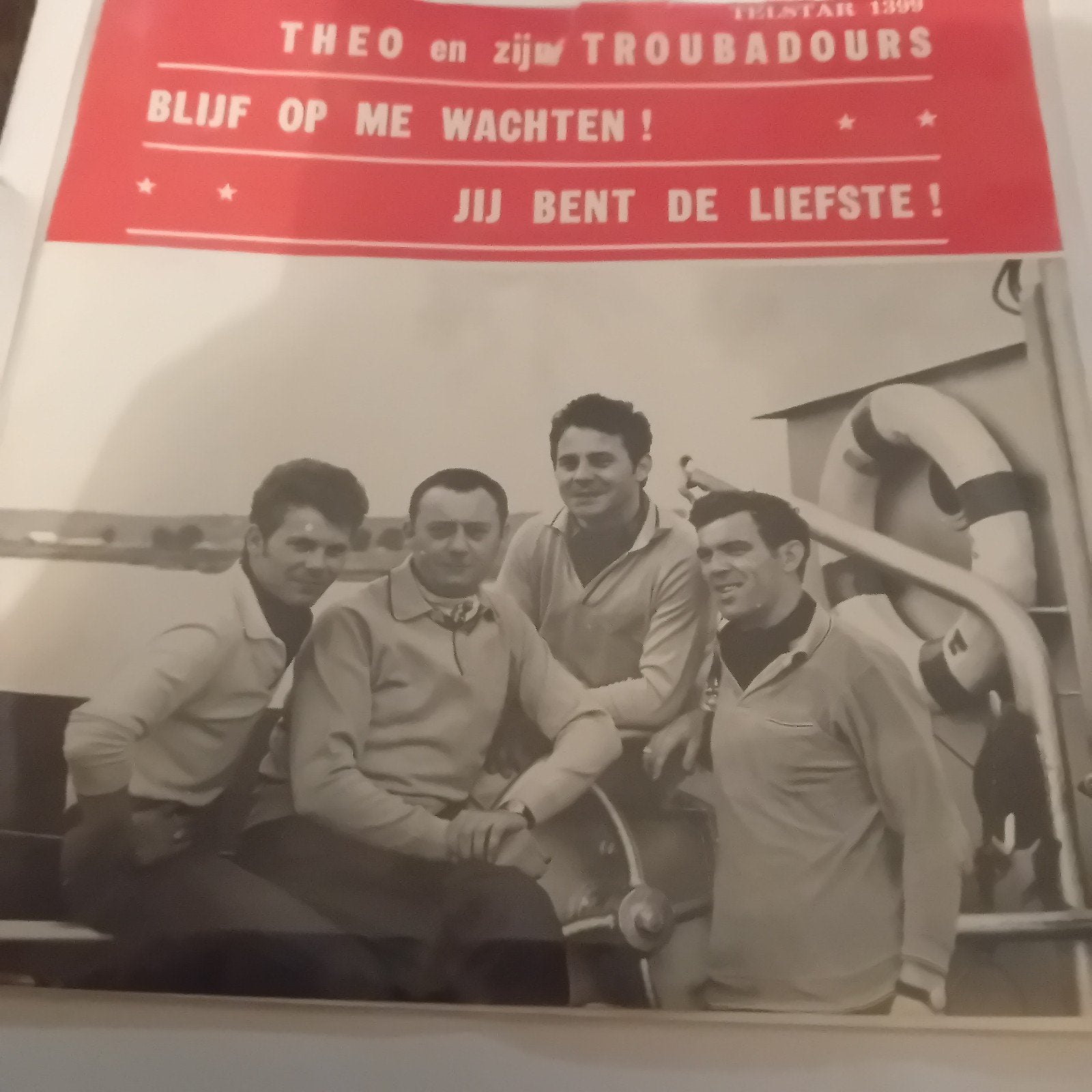 Theo en zijn Troubadours - Blijf op me wachten!, Ophalen of Verzenden, Gebruikt, Nederlandstalig