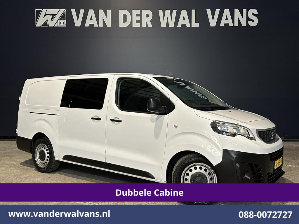 Peugeot Expert 2.0 BlueHDI 123pk L3H1 Dubbele Cabine Euro6 A, Auto's, Voorwielaandrijving, Gebruikt, 4 cilinders, 2500 kg