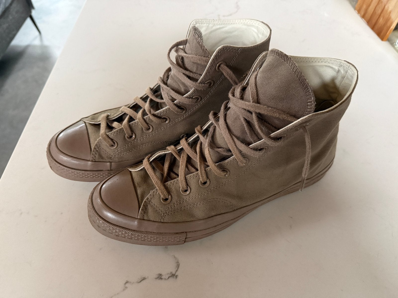 Converse All Stars maat 44 - bruin, Bruin, Ophalen of Verzenden, Sneakers of Gympen, Gedragen
