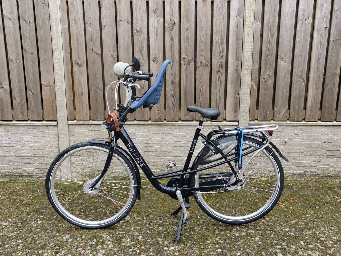MamaFiets Batavus Inspire Mambo+Yepp kinderzitje - Z.g.a.n., Ophalen, 47 tot 50 cm, Versnellingen, Batavus