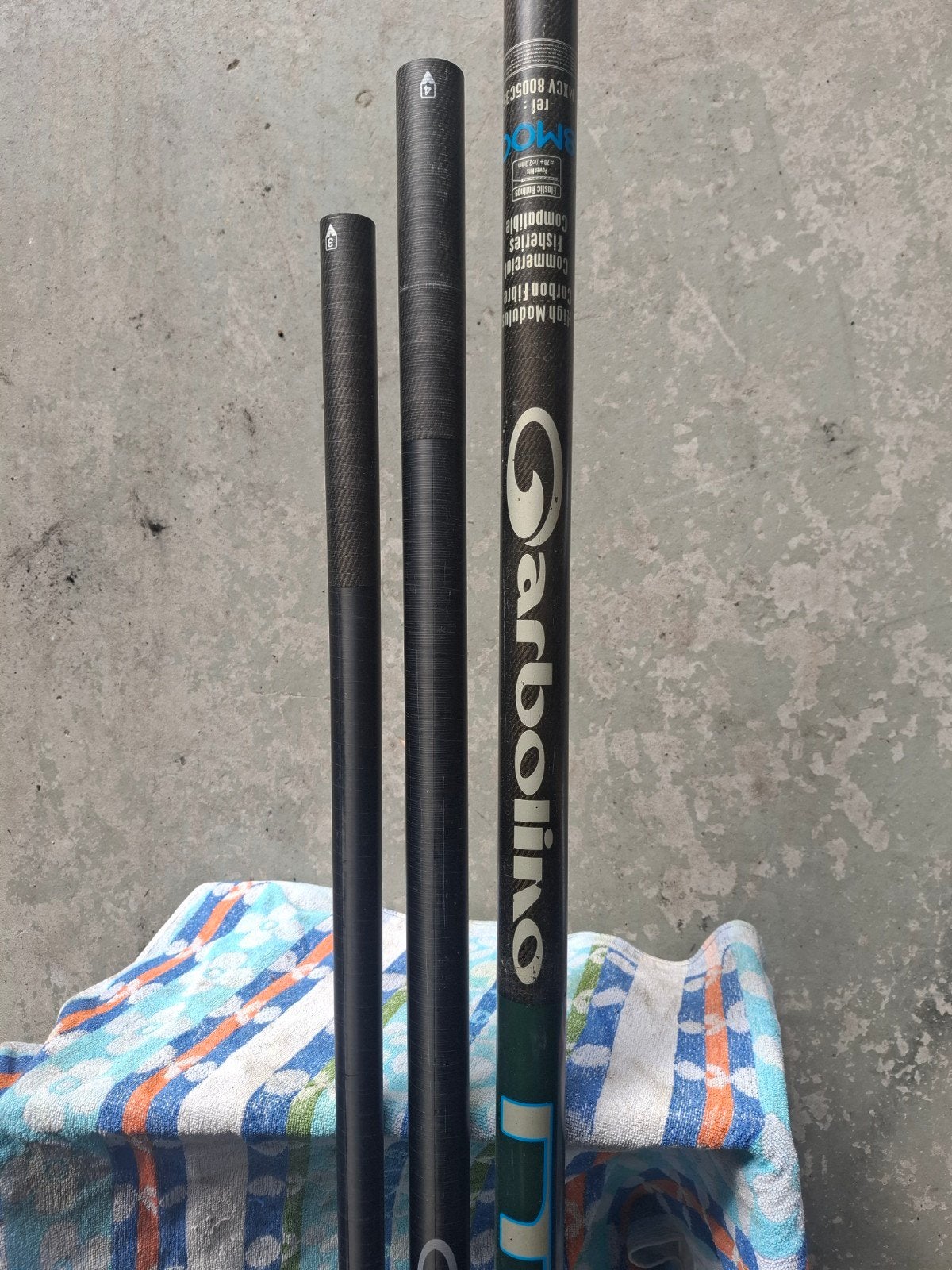 Carbolino Margin Carp 350 vaste hengel, Ophalen of Verzenden, Gebruikt, Vaste hengel