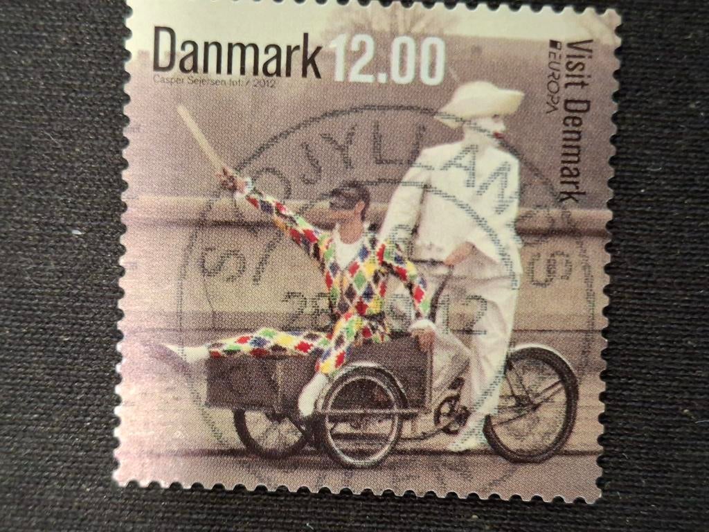 Denemarken, Postzegels en Munten, Ophalen of Verzenden, Denemarken, Gestempeld