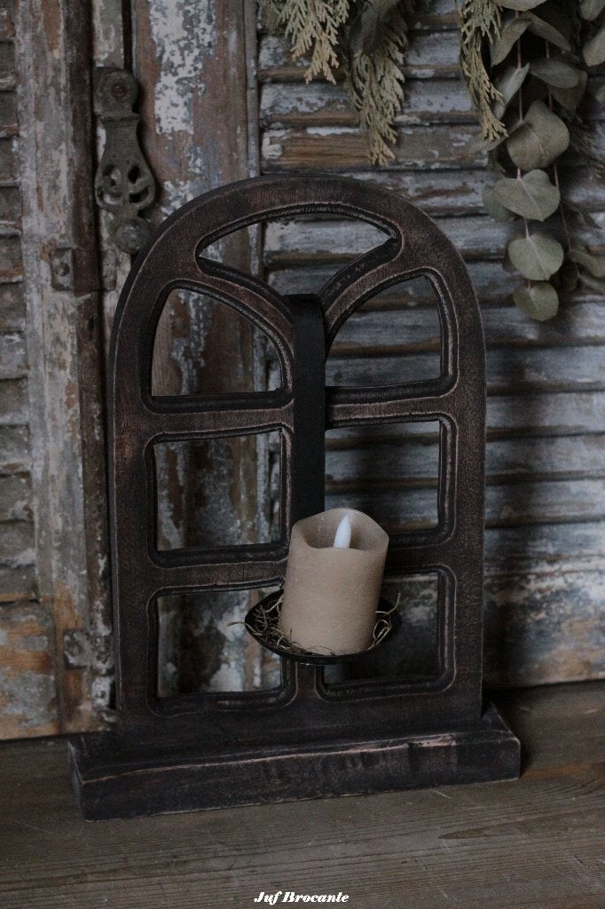 Stalraam 'vintage black' middel, Huis en Inrichting, Www.jufbrocante.nl, Www.jufbrocante.nl, Nieuw, Ophalen of Verzenden
