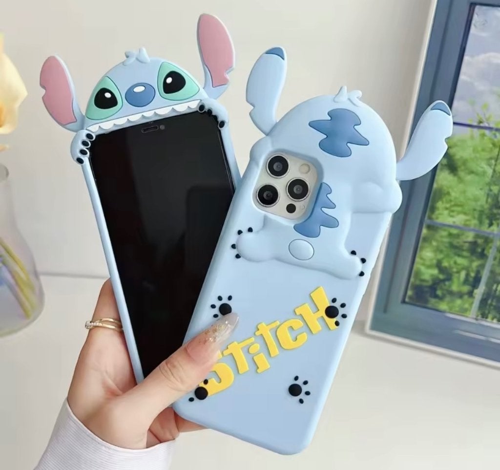iPhone 16 Pro Stitch frontje! CADEAUTIP!, Verzenden, Overige merken, Frontje of Cover, Blauw