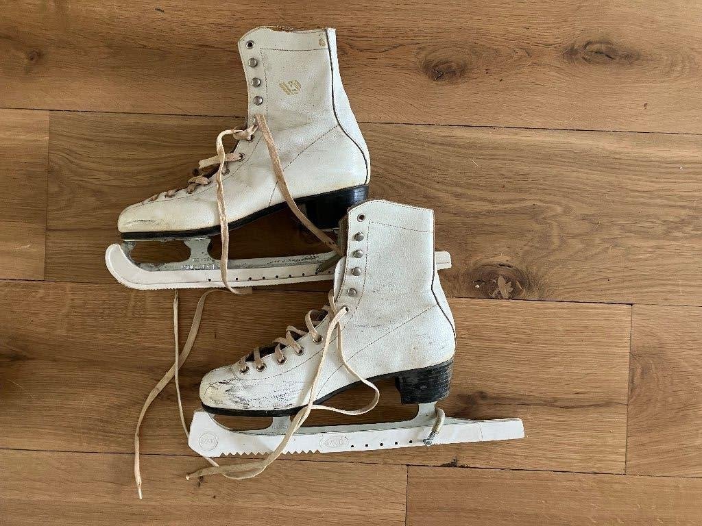 Witte kunst schaatsen 41, Ophalen, Gebruikt, Kunstschaatsen, Overige merken