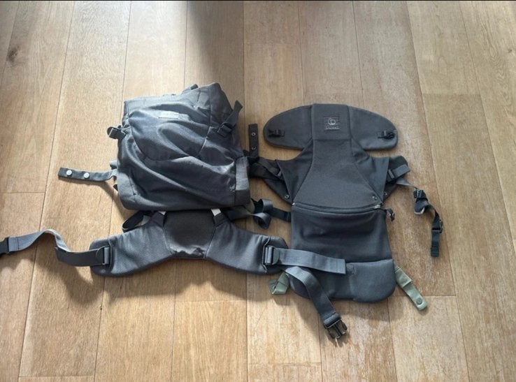 Stokke MyCarrier back and front, Kinderen en Baby's, Buik of Rug, Zo goed als nieuw, Draagzak, Ophalen