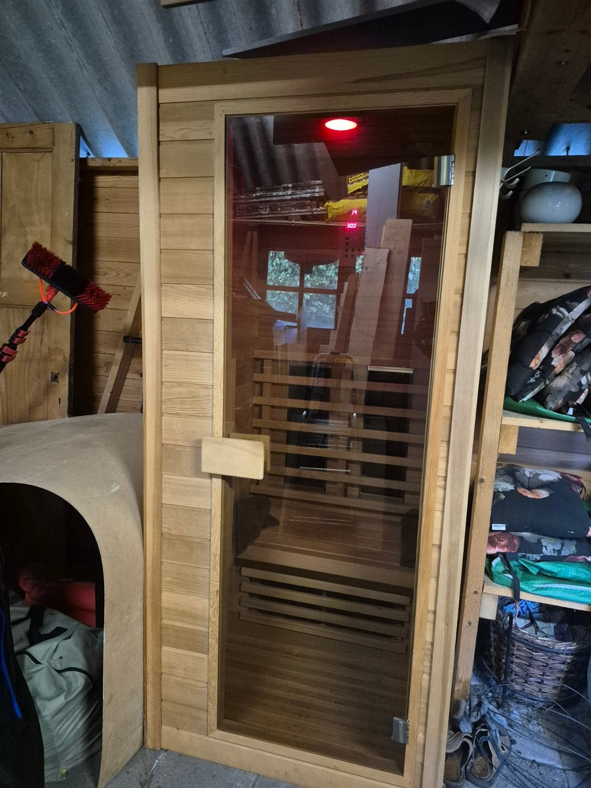 infrarood sauna, Ophalen, Gebruikt, Complete sauna