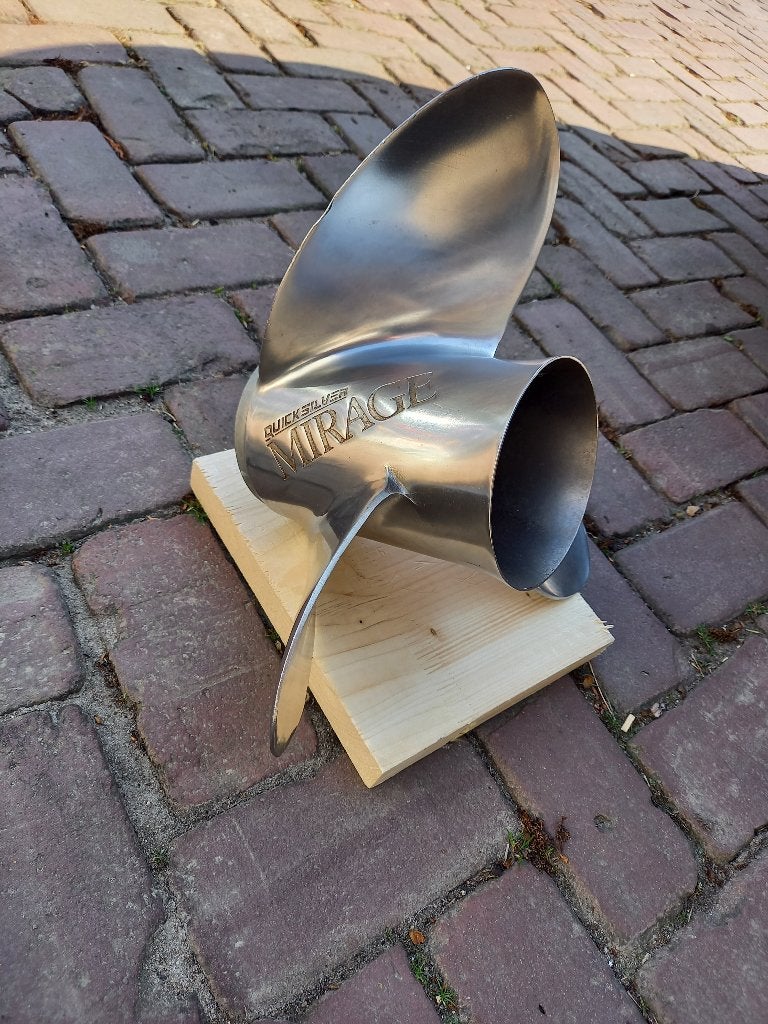 Quicksilver Mirage schroef , propeller 21P, Ophalen of Verzenden, Zo goed als nieuw, Motor en Techniek, Motorboot
