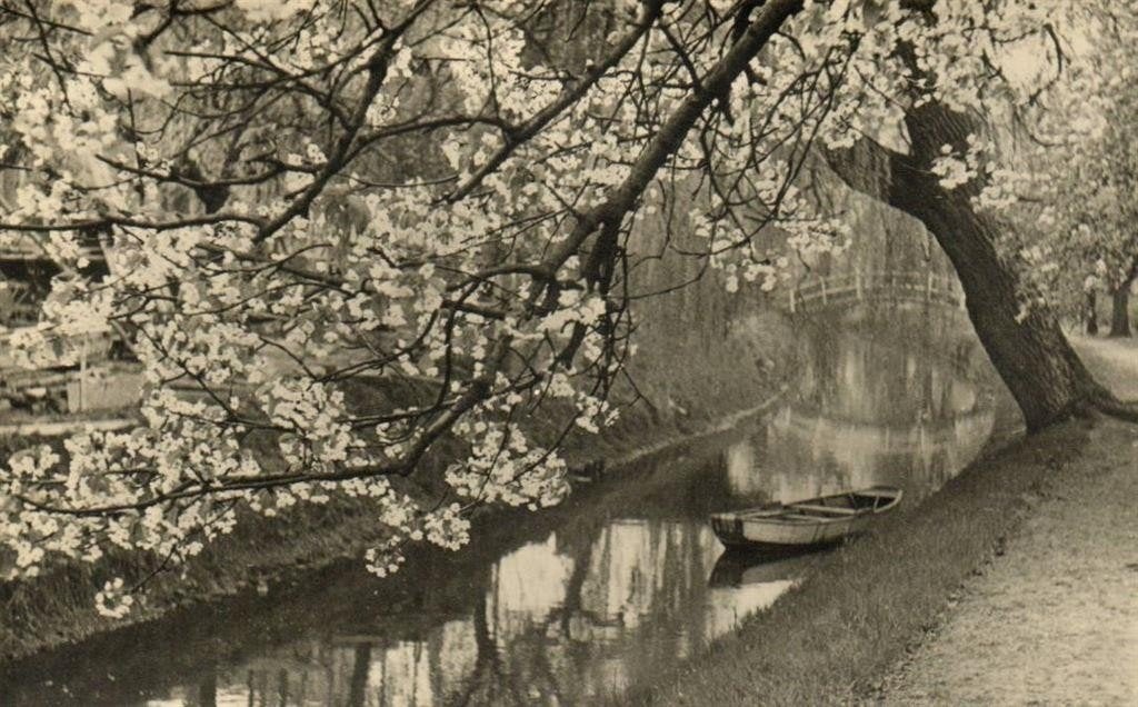 St Ursula, Boxtel - boot brug - ongelopen, Ophalen of Verzenden, 1940 tot 1960, Ongelopen, Noord-Brabant