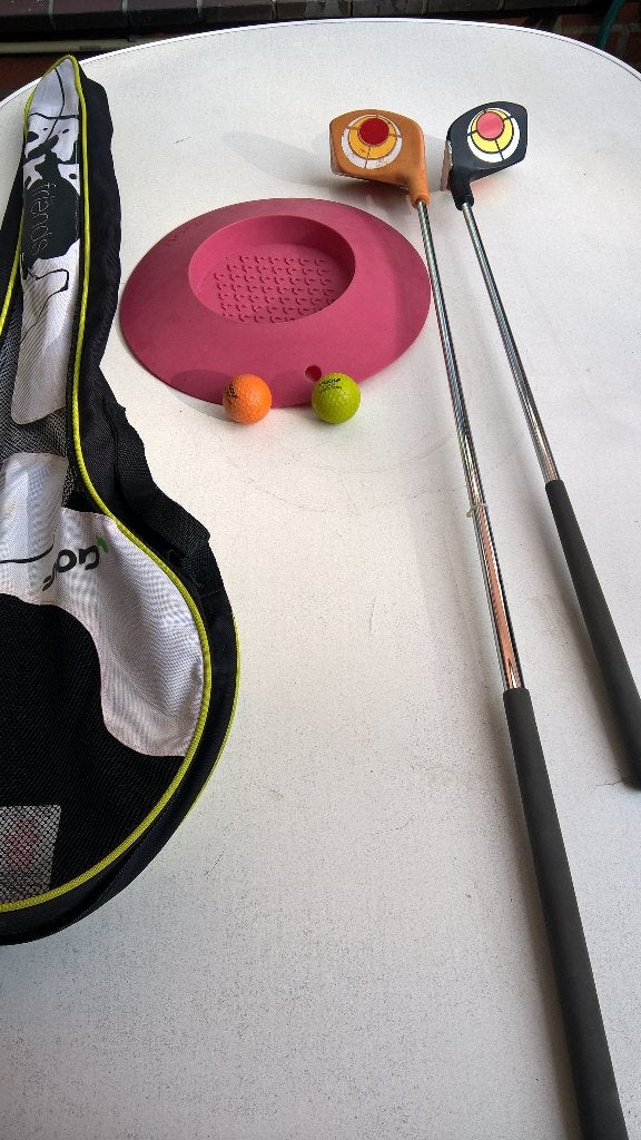 TE koop aangeboden mooi golf setgepast bod, Ophalen of Verzenden, Gebruikt, Set