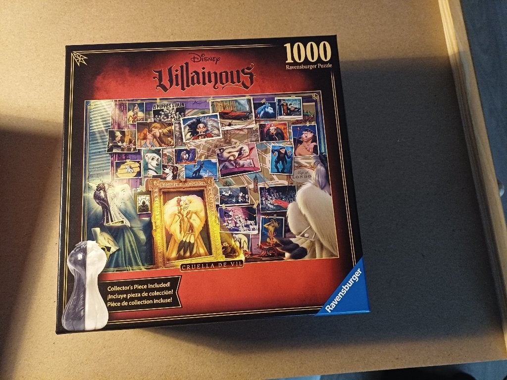 Legpuzzel  Disney Villainous, Ophalen, 500 t/m 1500 stukjes, Zo goed als nieuw, Legpuzzel