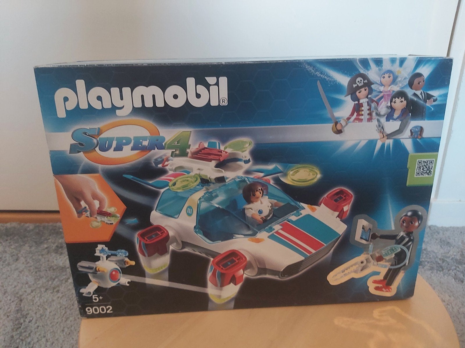 Playmobil Super 4 Geheime Politie Ruimteschip 9002 NIEUW, Ophalen of Verzenden