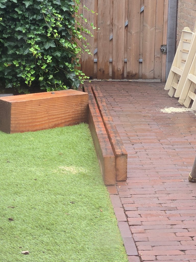 Gebruikte balken gratis af te halen, Tuin en Terras, Palen, Balken en Planken, Ophalen, Gebruikt, Hardhout, 180 tot 250 cm