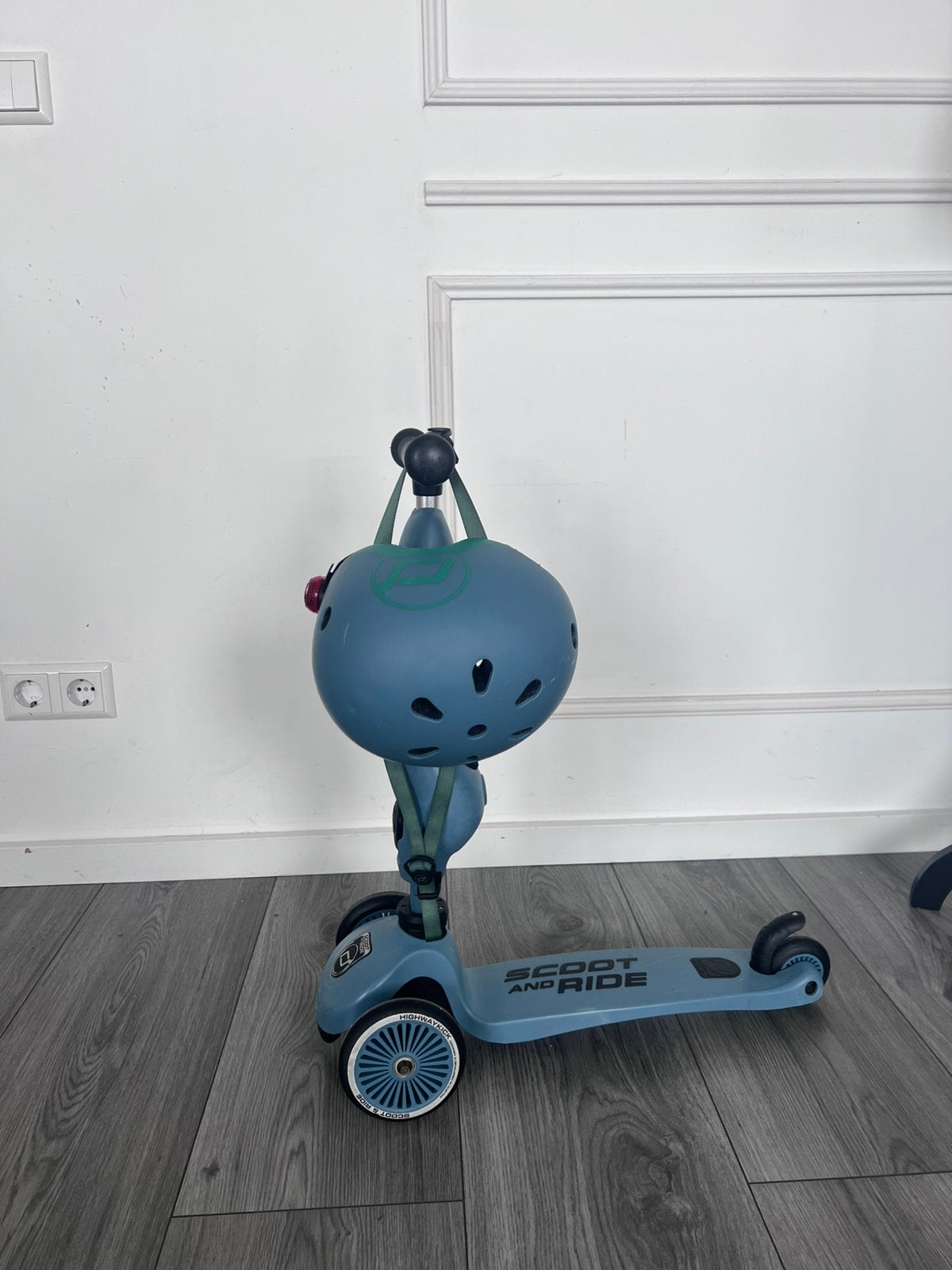 Scoot and ride 2 in 1 step + helm, Ophalen, Nieuw, Gewone step
